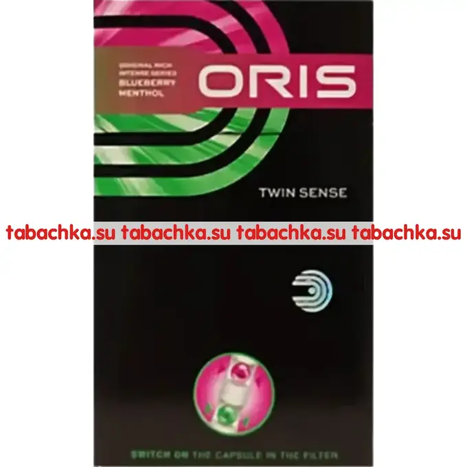 Сигареты Oris Twin Sense & Blueberry Menthol King Size Сигареты Oris Twin Sense & Blueberry Menthol King Size